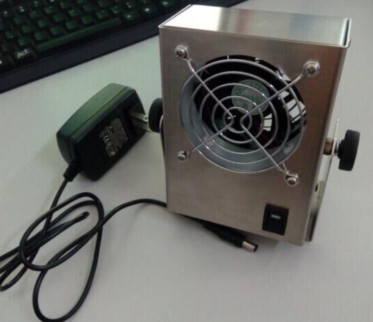 QUẠT THỔI ION ĐỂ BÀN VỎ INOX